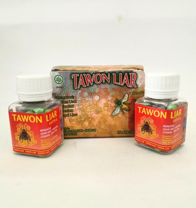 Tawon Liar Bottle Capsules Natural Relief for Gout, Rheumatism & Muscle Pain
