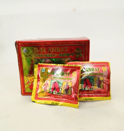 BM Anrat Capsules with Papua Red Fruit for Joint Pain and Body Recovery