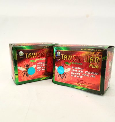 Tawon Liar Plus Herbal for Stamina Boost Cholesterol Control and Rheumatism