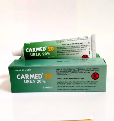 CARMED High Strength Urea Cream 20% Treats Ichthyosis, Hyperkeratosis and Dry Skin