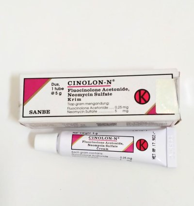 CINOLON-N Cream treats skin infections & inflammation with Neomycin & Fluocinolone