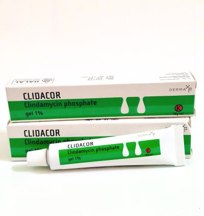 CLIDACOR 1% Gel 100%  For Purulent And Red Acne