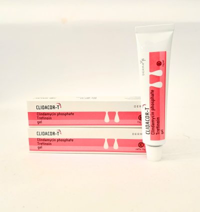CLIDACOR-T Gel Effectively Eliminates Inflamed Acne and Blackheads at Once