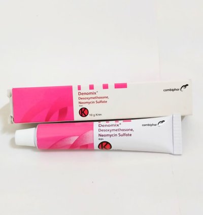 Denomix Cream desoxymethasone , Neomycin Sulfate  inflammation, itching and allergies
