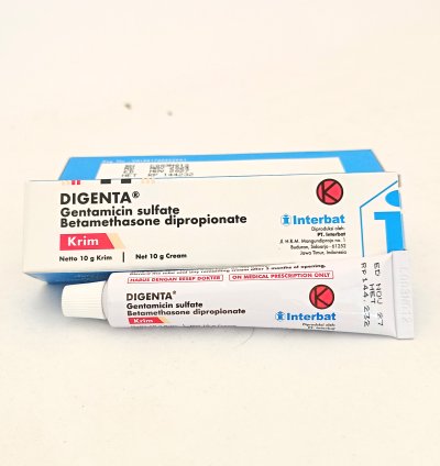 DIGENTA Cream Gentamicin Betamethasone treat Infected Dermatitis