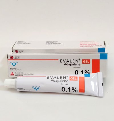Evalen Gel Adapalene 0.1% Acne Treatment