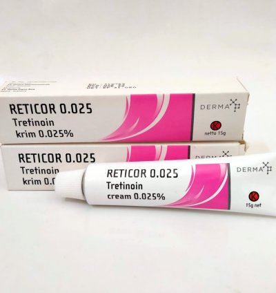 RETICOR Cream Tretinoin 0.025% treat acne