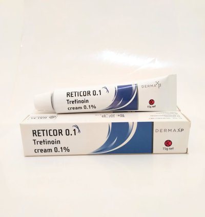 Reticor Tretinoin 0.1% Powerful Topical for Acne & Comedones