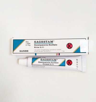 Sagestam Cream is effective in treating skin infections caused by bacteria, such as impetigo, folliculitis