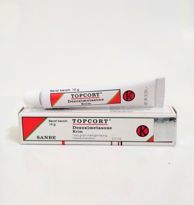 Topcort Desoximetasone Cream is a topical corticosteroid to relieve symptoms of skin inflammation.