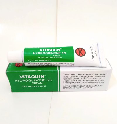 Vitaquin Hydroquinone Cream eliminates hyperpigmentation