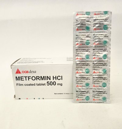 Metformin HCl 500 mg for type 2 diabetes
