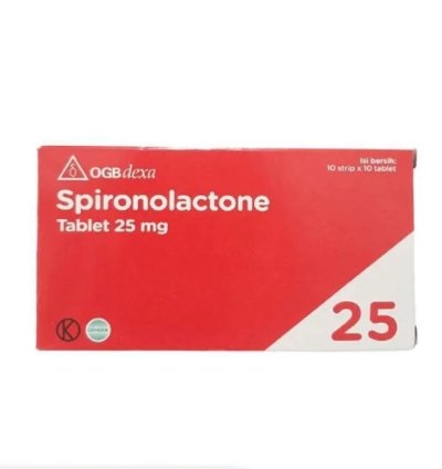 Spironolactone 25 mg for essential hypertension