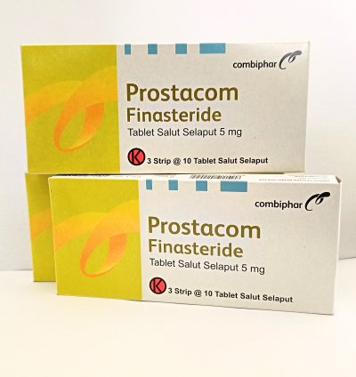 Prostacom Finasteride 5 mg for treating prostatic hyperplasia