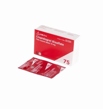 Clopidogrel Bisulfate 75mg to Prevent Stroke and Heart Attack